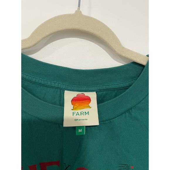 Farm Rio Let The Sun In Cotton T Shirt Size M - Picture 3 of 5